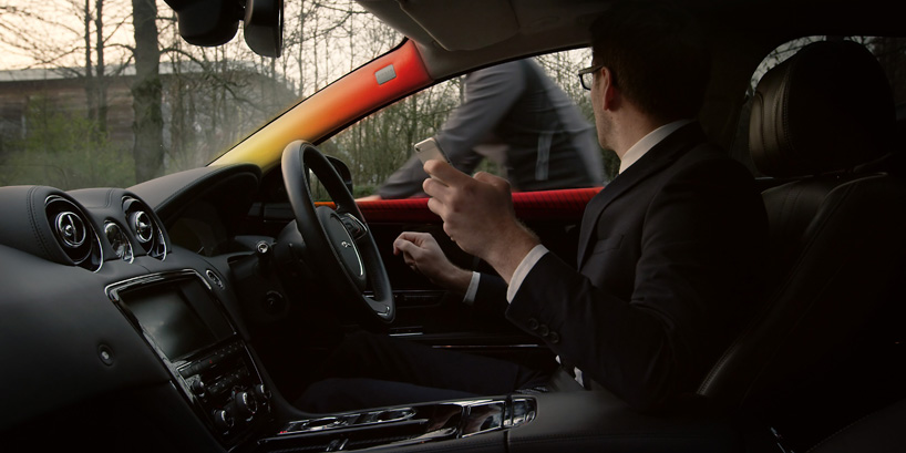 jaguar land rover bike sense alerts drivers to avert cycling accidents