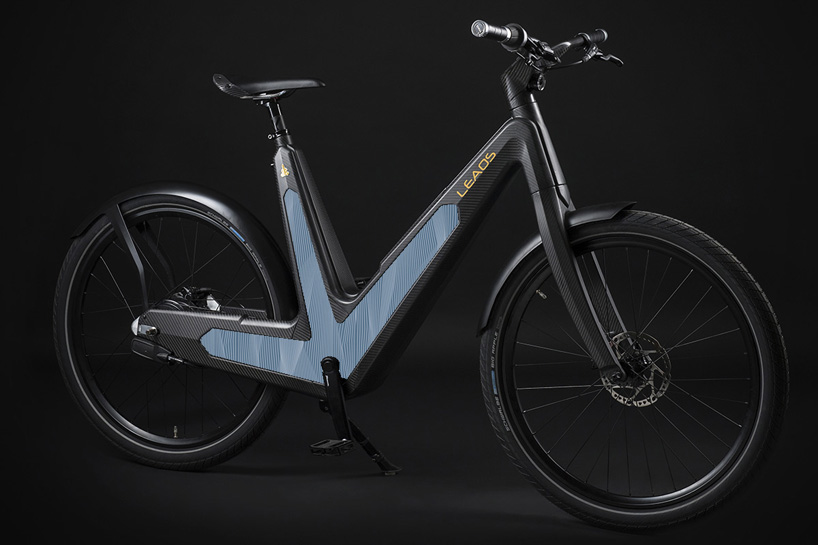 leaos solar electric bike fuses technology with elegant aesthetics