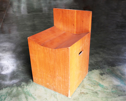 lina bo bardi's wooden chairs inside her são paulo chapel