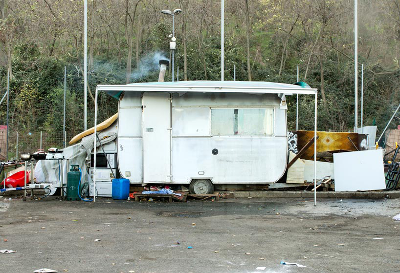mimmo rubino visual identity painted caravans standard poors italia mobile designboom