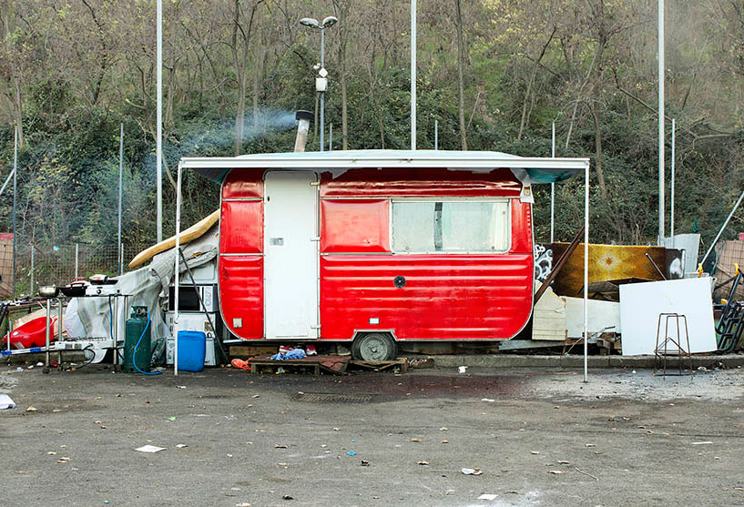 mimmo rubino visual identity painted caravans standard poors italia mobile designboom
