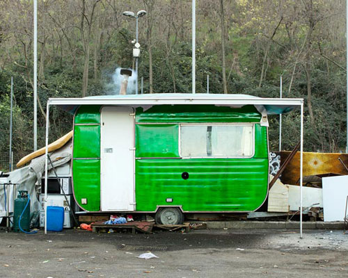 mimmo rubino explores boundaries of visual identity with painted caravans