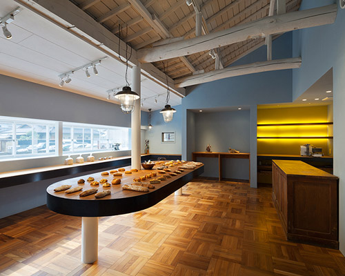 movedesign restores old japanese house as bakery shop in fukuoka
