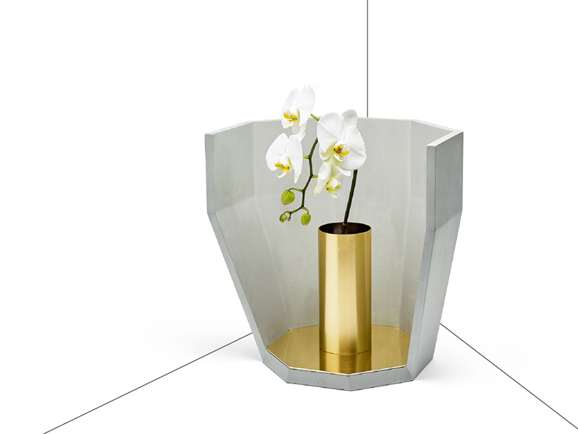 multifacet designs by matali crasset for concrete LCDA at maison&objet