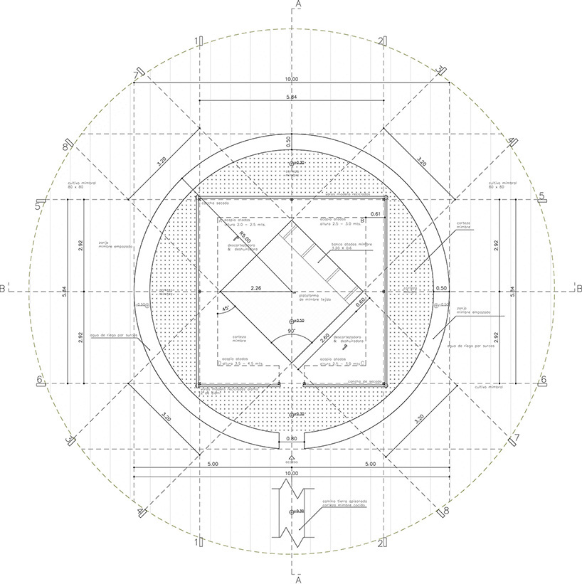 normal architecture studio wicker metamorphosis low cost workstation chile designboom