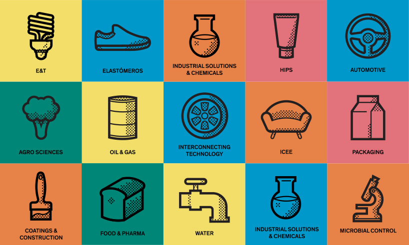 pentagono dow chemical gallery walk designboom