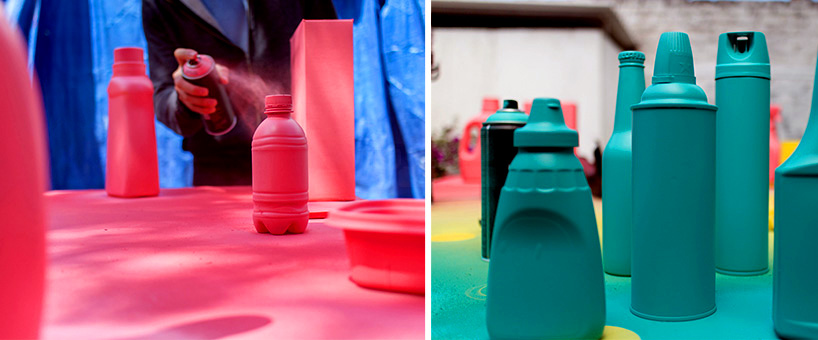 pentagono dow chemical gallery walk designboom