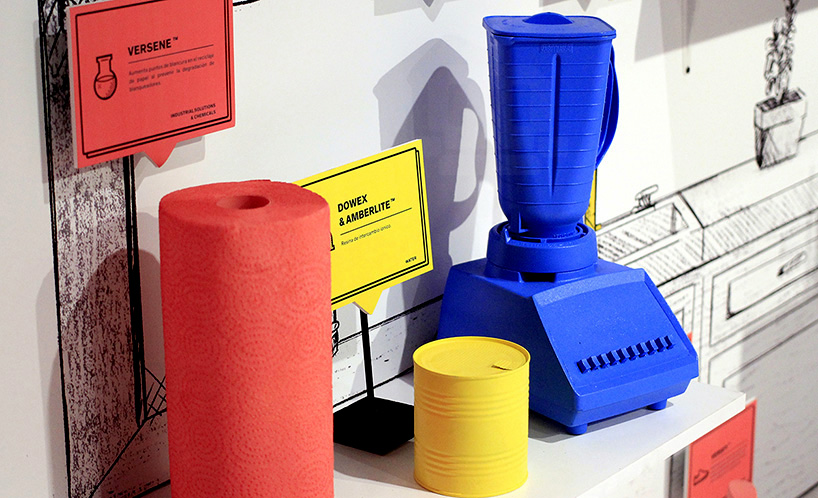 pentagono dow chemical gallery walk designboom