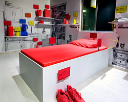 experience the gallery walk of dow chemical by pentágono estudio