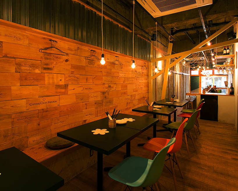 prism design bistro node omiya saitama japan designboom