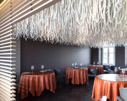 quentin de coster manipulates belgian restaurant with polyester rope