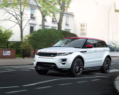 range rover evoque NW8 edition reflects london's abbey road district