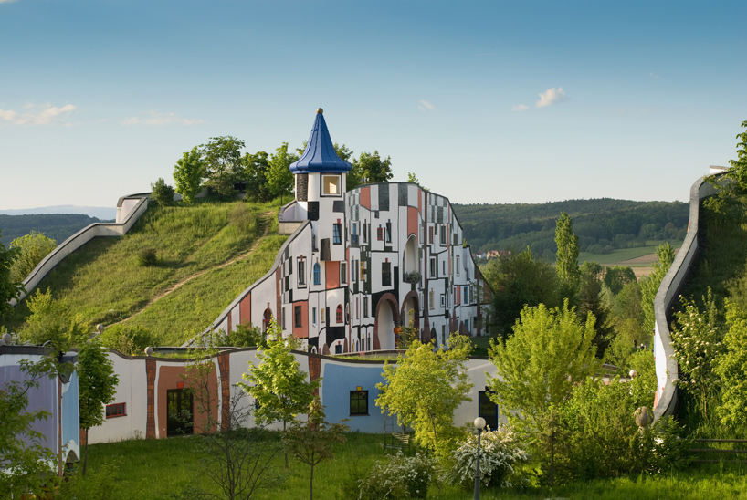 tour the rogner bad blumau spa, designed by friedensreich hundertwasser