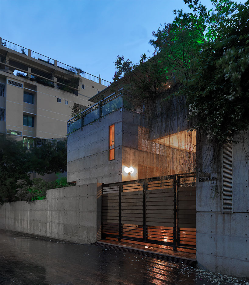 shatotto constructs mamun residence, a private concrete oasis