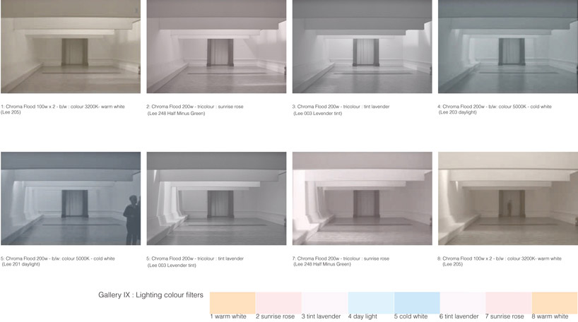 shsh sensing spaces exhibition lighting design royal academy arts london designboom