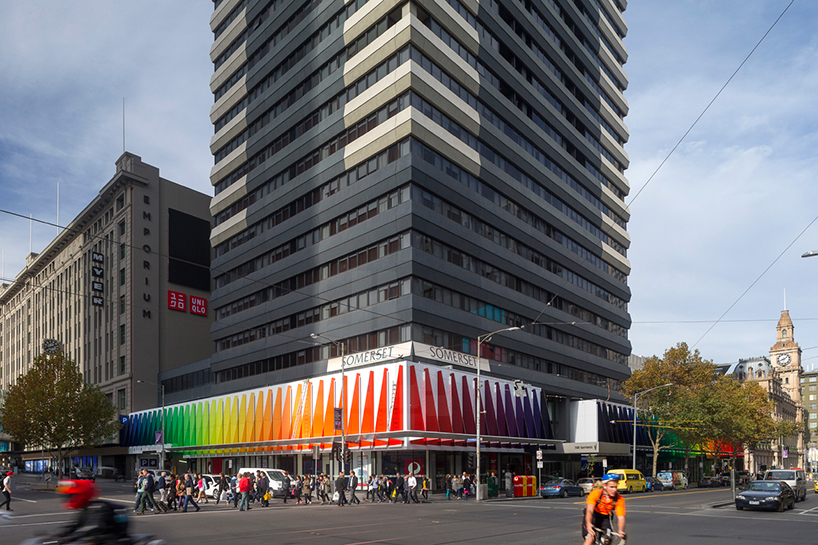 studio505 fabricates the strand façade in melbourne CBD, australia