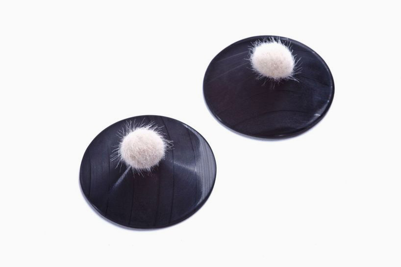 tipton works tiptons niptons vinyl record nipple pasties designboom