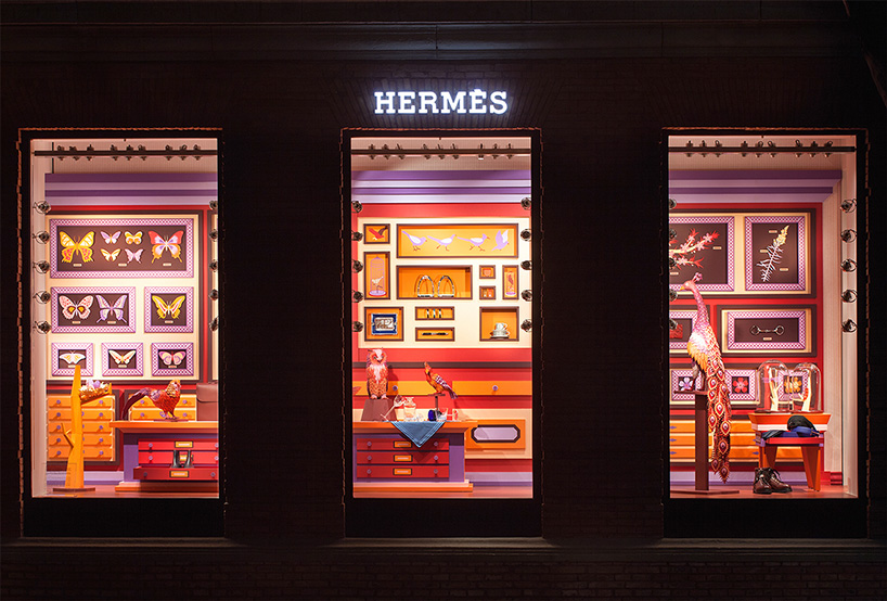 zim & zou fills Hermès' cabinet of curiosities with leather creatures