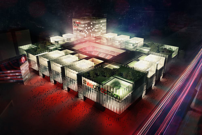 plans for AC milan's new stadium revealed by arup