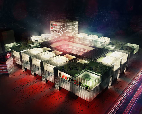plans for AC milan's new stadium revealed by arup