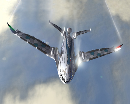 oscar viñals' AWWA progress eagle concept visualizes super-eco jet
