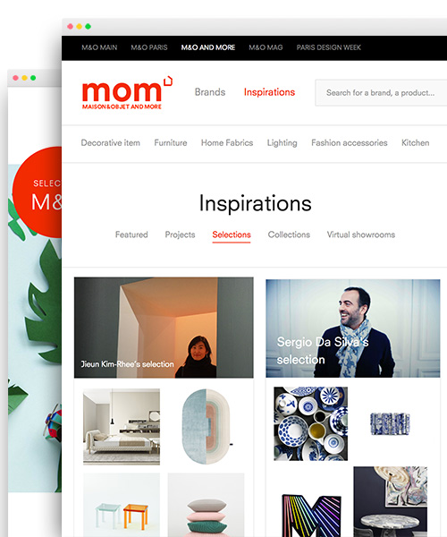 MOM's inspirations: discover a digital showroom of aesthetic visions and ideas