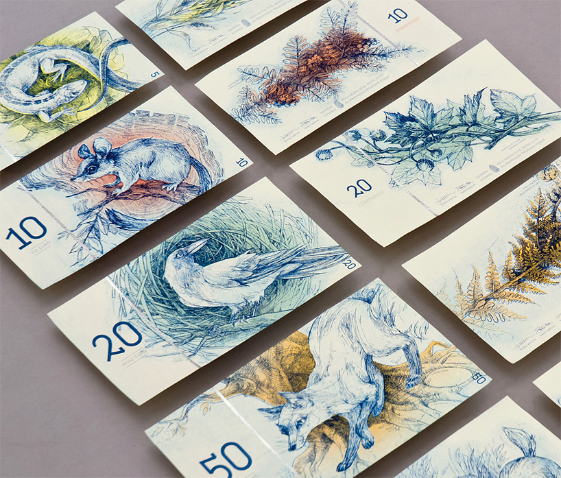 barbara bernát proposes hungarian money redesign with illustrated wildlife
