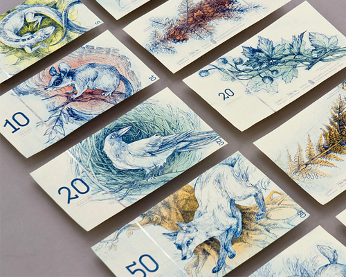 barbara bernát proposes hungarian money redesign with illustrated wildlife