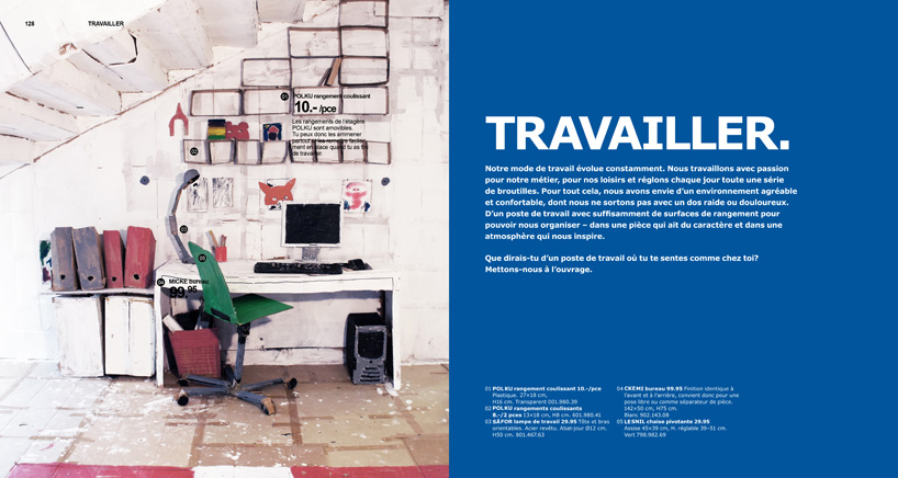 benedetto bufalino IKEA catalog out of cardboard