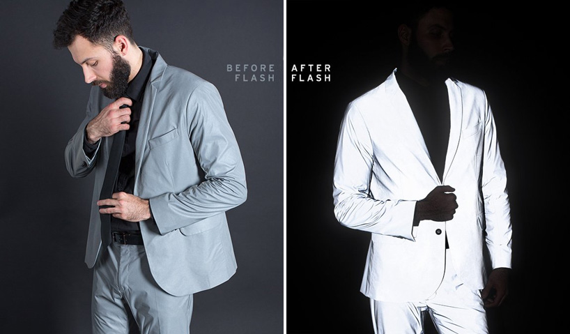 reflective betabrand flashback clothing line ruins paparazzi photos