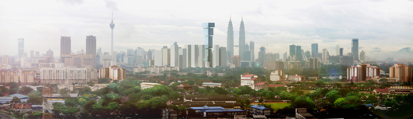 BIG inverts the traditional skyscraper for kuala lumpur 