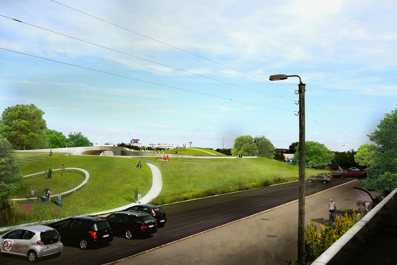 bjarke ingels group BIG sydhavns recycling center copenhagen designboom
