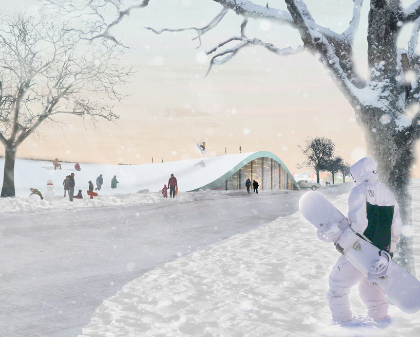 bjarke ingels group BIG sydhavns recycling center copenhagen designboom