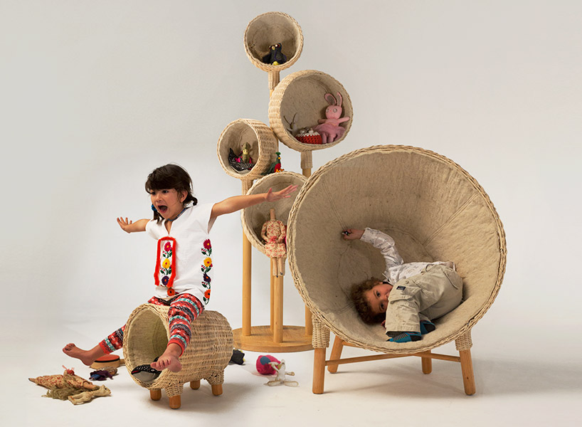 christian vivanco + nido muebles weave traven collection for children