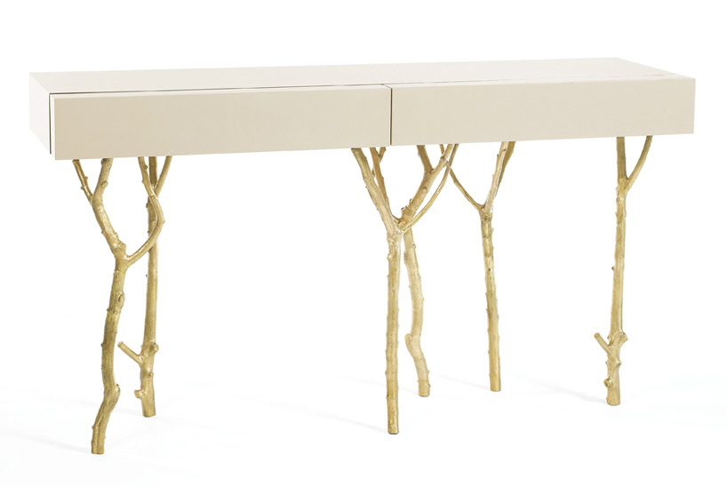 ginger & jagger's hand-crafted furniture draws influences from nature