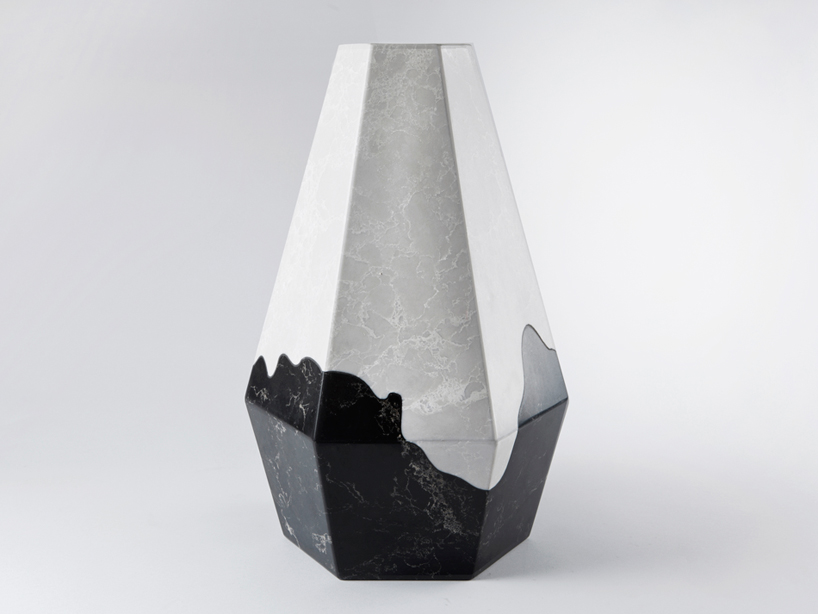 itay laniado shira keret scape vases caesarstone designboom 