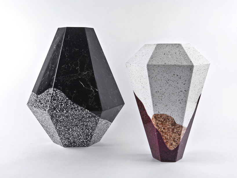 itay laniado shira keret scape vases caesarstone designboom 