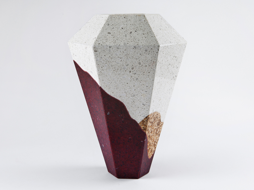 itay laniado shira keret scape vases caesarstone designboom 