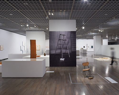 torafu architects realize jiro takamatsu: mysteries exhibition design