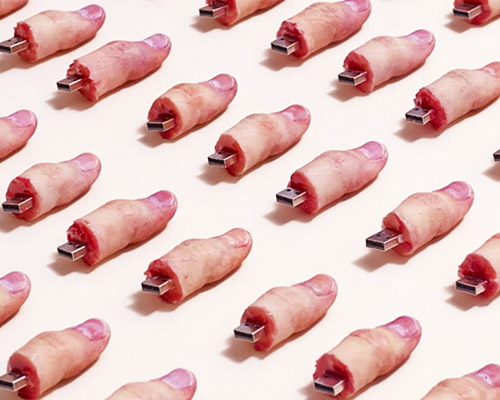 justin poulsen shocks clients with severed USB thumb drives