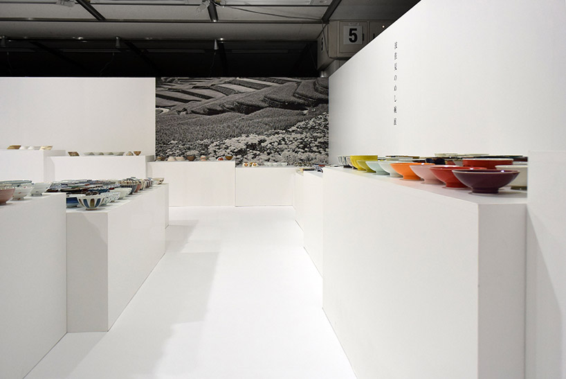kei harada rice bowls exhibition hasami japan designboom