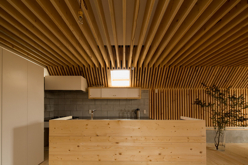 life style koubou triangle house japan designboom