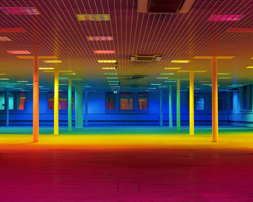 liz west bathes manchester gallery in a luminous chromatic expanse