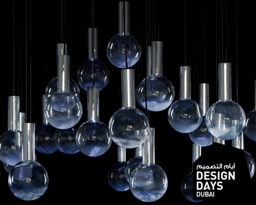 commonplace studio illuminates design days dubai with lumière