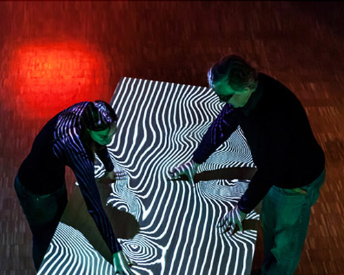 socia-tability by miguel chevalier digitally moves with human touch