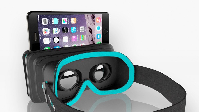 moggles virtual reality headset works with handcontroller & smartphone