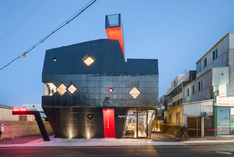 moon hoon go.mir guest house south korea designboom
