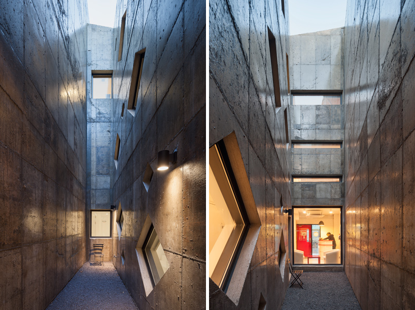 moon hoon go.mir guest house south korea designboom