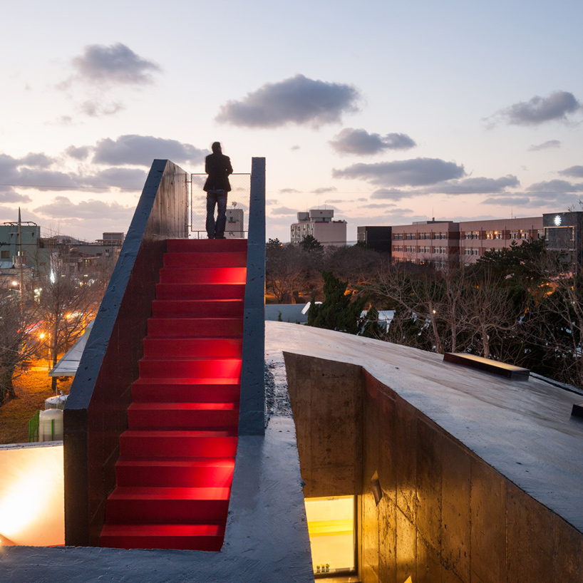 moon hoon go.mir guest house south korea designboom