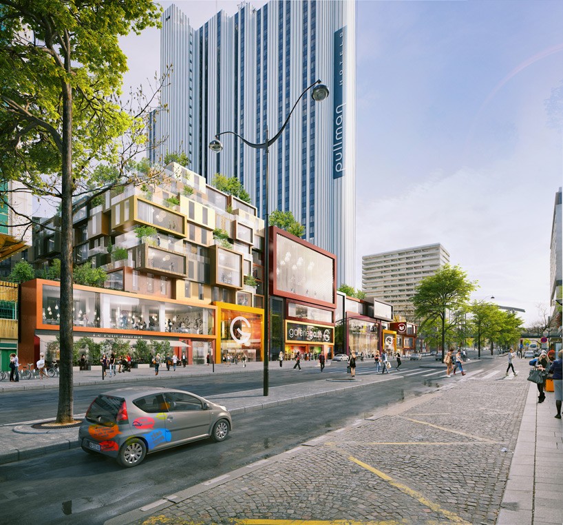 mvrdv vandamme nord superblock montparnasse paris designboom